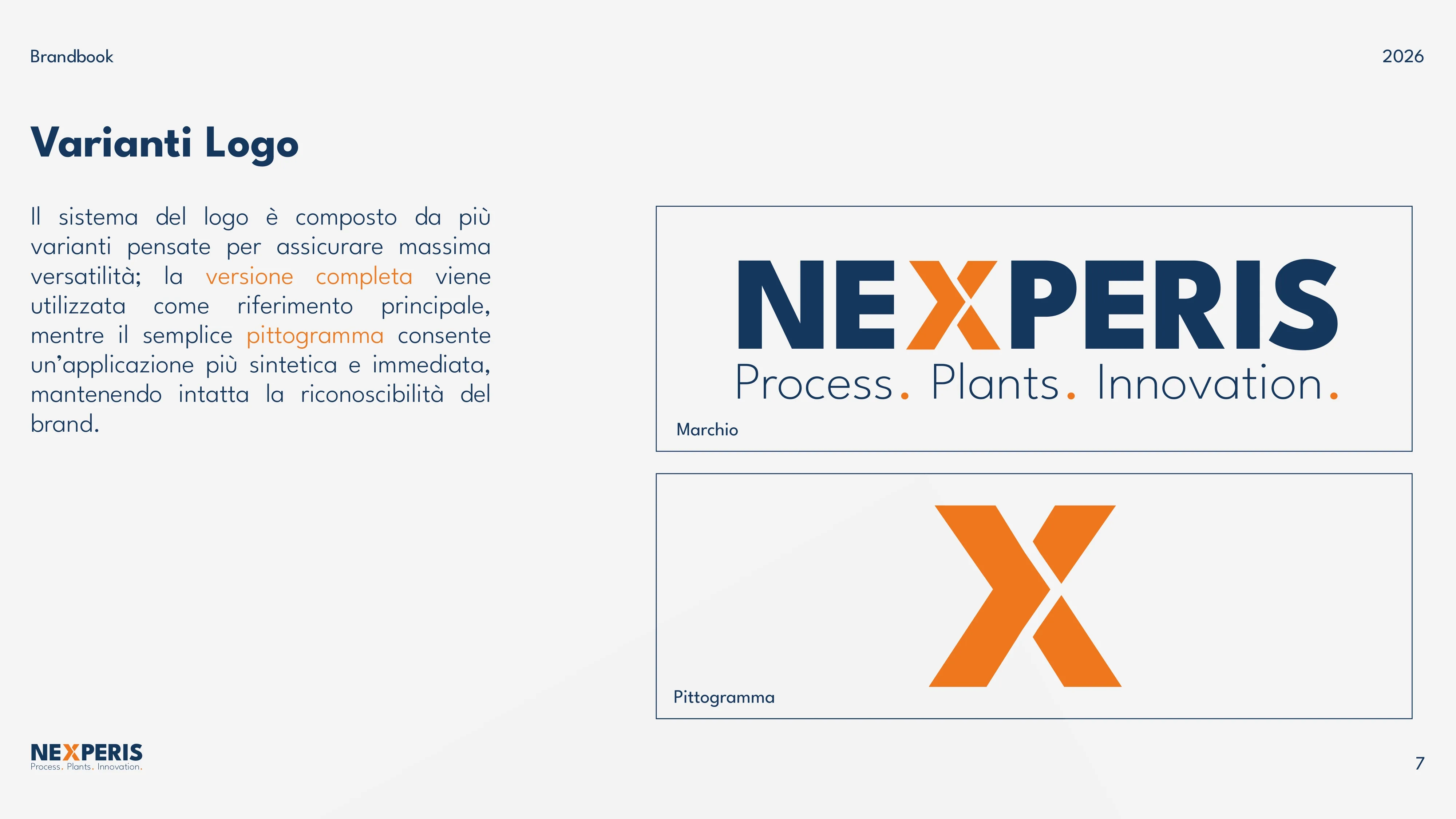 Logo e brandbook Nexperis
