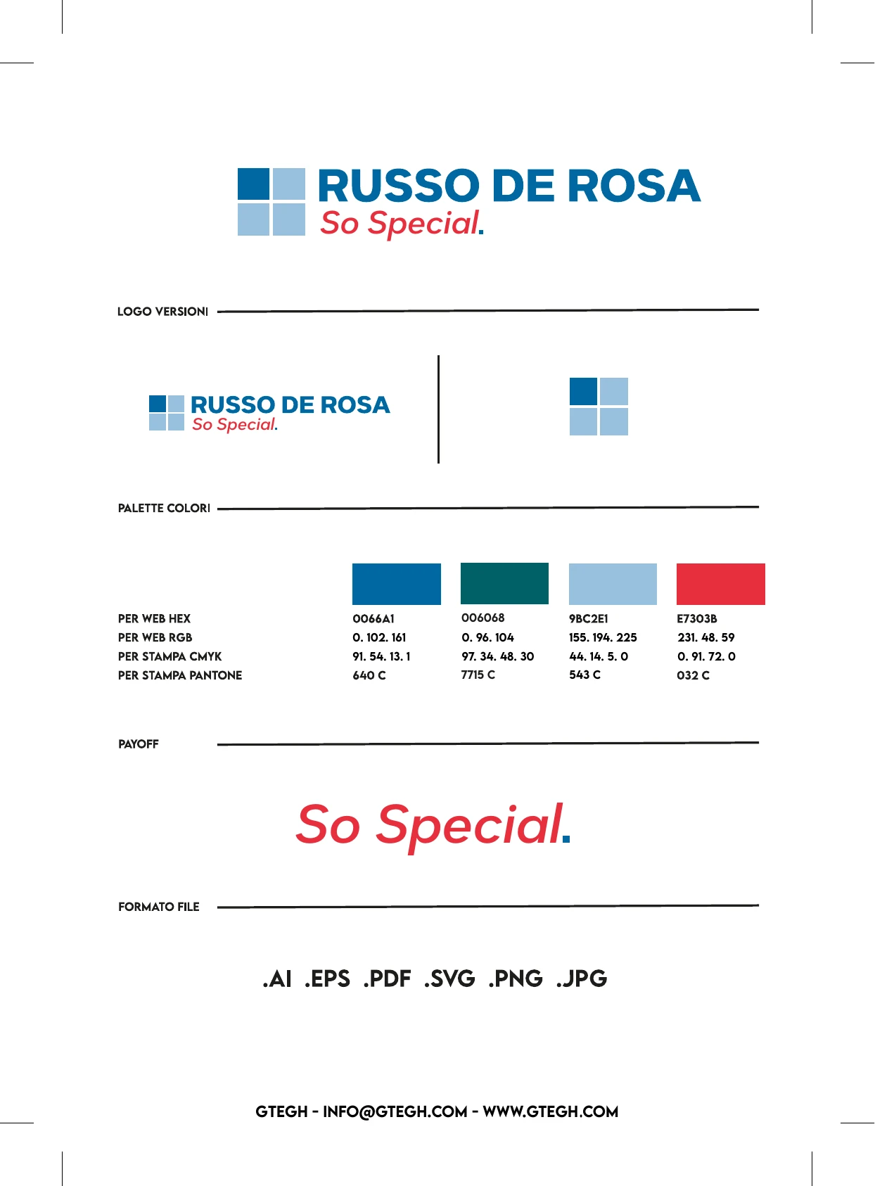 Realizzazione loghi GTEGH